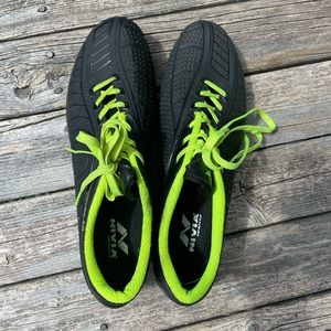 Nivia - Black Soccer Cleats